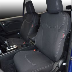 FRONT seat covers Custom Fit ISUZU MU-X (2021-Now), Heavy Duty Neoprene, Waterproof | Supertrim