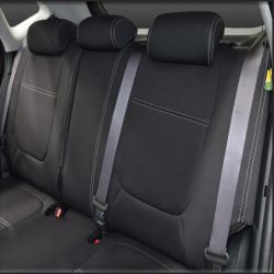 REAR seat covers Full-length Custom Fit Kia Seltos (2019-Now), Heavy Duty Neoprene, Waterproof | Supertrim