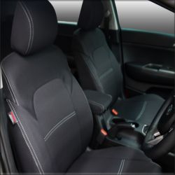 FRONT Seat Covers Full-Length with Map Pockets Custom Fit Kia Sportage NQ5 (2022-Now), Premium Neoprene | Supertrim 