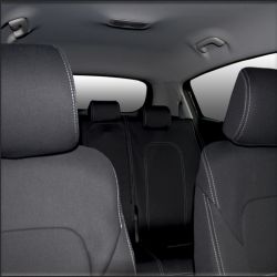 FRONT Seat Covers Full-Length With Map Pockets & Rear Full-length Custom Fit  Kia Sportage QL (2015-2021), Premium Neoprene, Waterproof | Supertrim