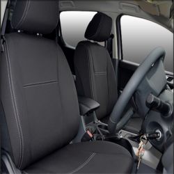 Mazda BT-50 UR (Oct 2015 - Now) FRONT Seat Covers Snug Fit, Premium Neoprene (Automotive-Grade) 100% Waterproof