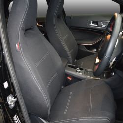 FRONT Seat Covers With Full-back Custom Fit Mercedes-Benz GLA 220 / 250 (2017-Now) Premium Neoprene (Automotive-Grade) 100% Waterproof