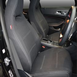 FRONT + REAR Seat Covers Custom Fit Mercedes-Benz GLA 220 / 250 (2017-Now) Premium Neoprene (Automotive-Grade) 100% Waterproof