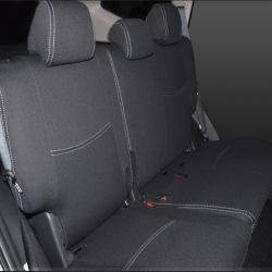 Full-length Seat Covers Middle Row Snug Fit For Mitsubishi Pajero Sport (2015 - Current), Premium Neoprene (Automotive-Grade) 100% Waterproof