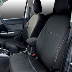 FRONT Seat Covers Full-Length Custom Fit Mitsubishi Triton MN (2009-2014), Heavy Duty Neoprene | Supertrim