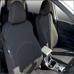 FRONT Full-back with Map Pockets Seat Covers Custom Fit Subaru Impreza (2016-Now), Premium Neoprene, Waterproof | Supertrim